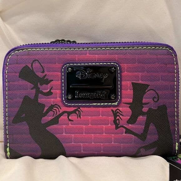 Loungefly Princess & The Frog Dr Facilier Glow Lenticular Mini Backpack & Wallet - Picture 14 of 17